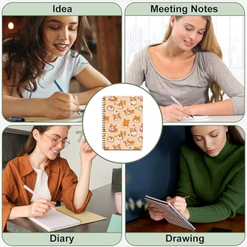 Corgi Spiral Notebooks