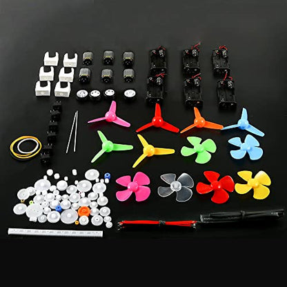6 Set DC Motors Kit (105 Count)