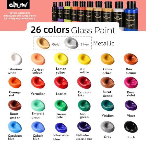 Stain Glass Paint Set