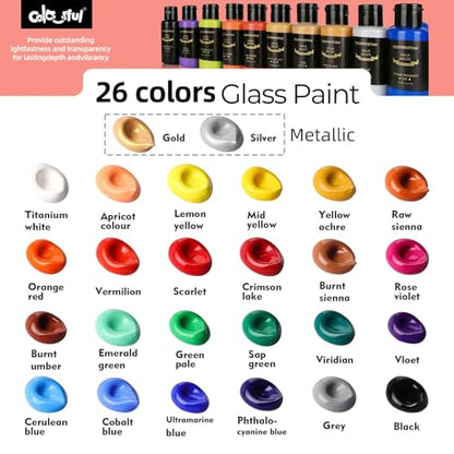 Stain Glass Paint Set