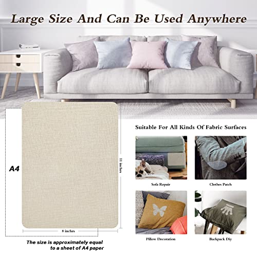 Coarse Linen Repair Patches