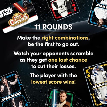 Five Crowns Star Wars Rummy Style Card Game for Kids