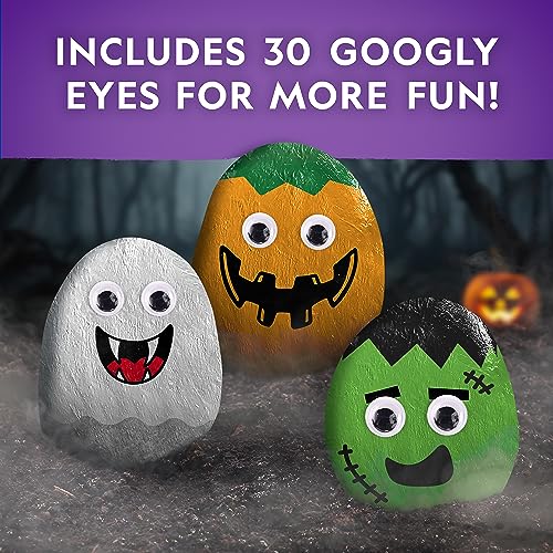 National Geographic Creepy Creatures Rock Painting Halloween Craft Kit