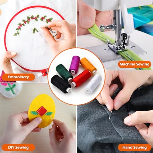 6 Pcs Sewing Thread Kit (6 Count)