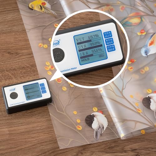 Frosted Window Privacy Cling Film Included Tools 23.6in X 118.1in (9.69 Sq Ft)