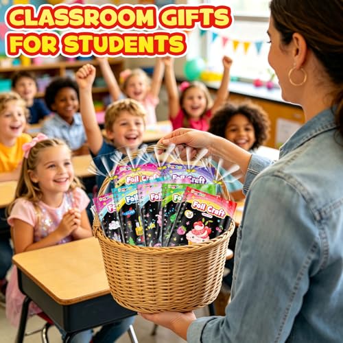 Foil Art Party Favors for Kids (24 Count)