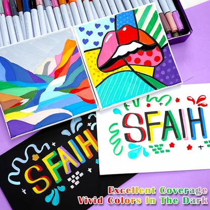 Acrylic Paint Creative Markers (24 Count)