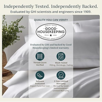 Organic Cotton Twin Sheets Set