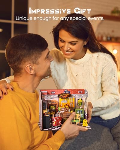 Workshop DIY Miniature Dollhouse Kit Creative Gift for Adults