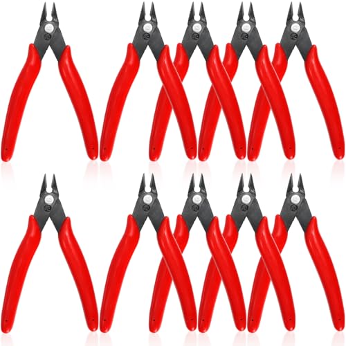 10 Pieces Small Wire Cutters (10 Count)