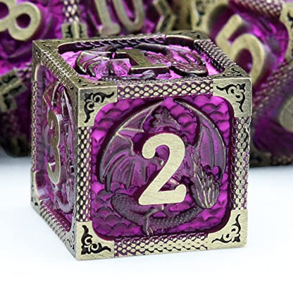 Metal DND Dice Set