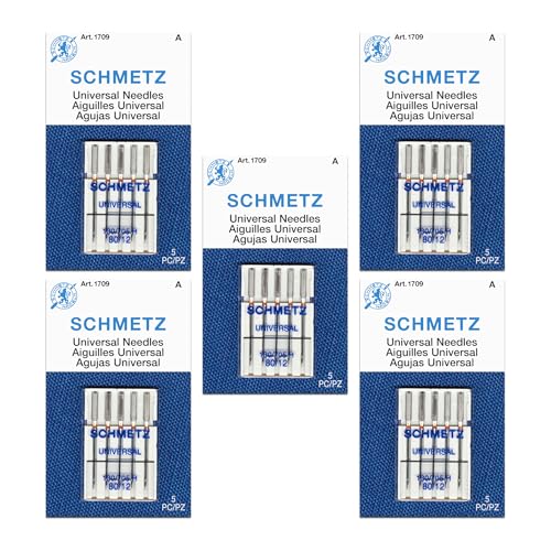 Universal Sewing Machine Needles (25 Count)