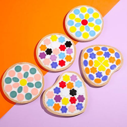 200g Ceramic Mosaic Tiles Pieces (150 Count)