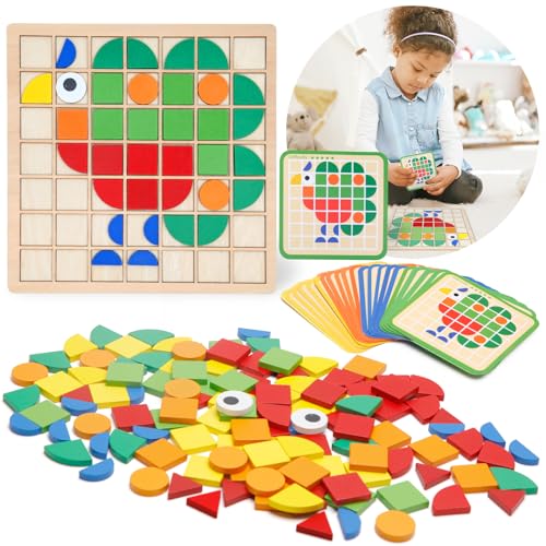 Montessori Tangram Educational (140 Count)