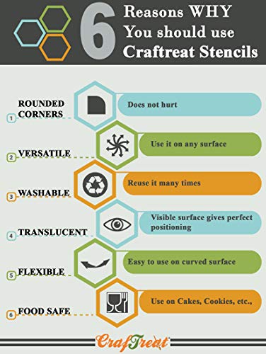 Stencils for Scrapbooking Marble Texture Stencils for Painting on Wood