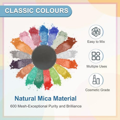 10g 0.35oz Cosmetic Grade Mica Powder