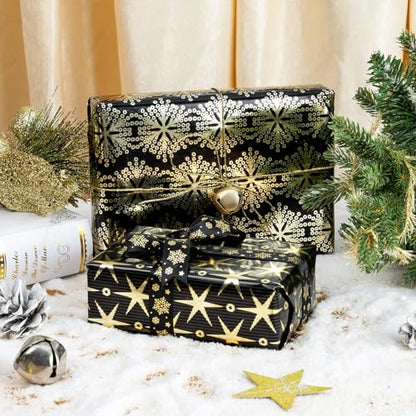 30 Inch Christmas Wrapping Paper Roll (100 Sq Ft)