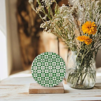 Lattice Pattern Polymer Clay Texture Sheets Geometric Flowers Silicone Texture Stamp Clay Texture Mat Modeling Pattern Pad Sheets for Jewelry and Earrings Tools