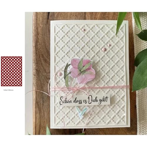 3D Backgrounds Frame Metal Cutting Die for Scrapbooking