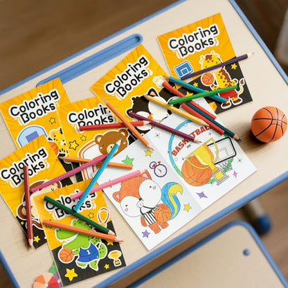 Basketball Coloring Books for Kids (24 Count)
