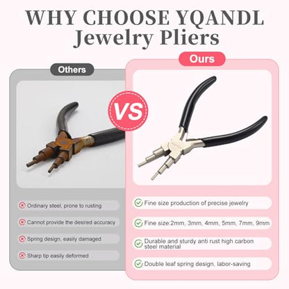 2-in-1 Jewelry Pliers & Wire Looping Tool