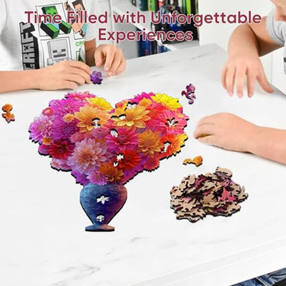 Wooden Puzzles for Adults (500 Count)