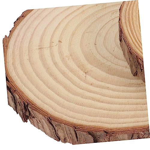3pcs Outdoor Wooden Stepping Stones Japandi Decor Round Wood Outdoor Garden Paver Patio Stepping Log Garden Stone Kit