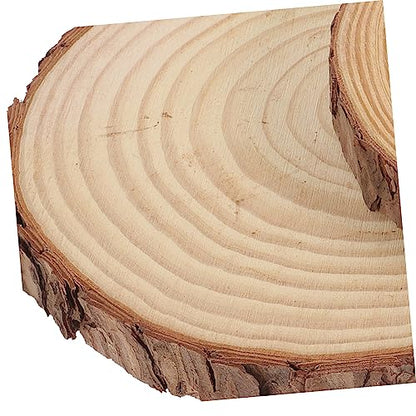 3pcs Outdoor Wooden Stepping Stones Japandi Decor Round Wood Outdoor Garden Paver Patio Stepping Log Garden Stone Kit