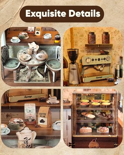 DIY Miniature House Kit Book Nook Dollhouse Kit for Adults to Build
