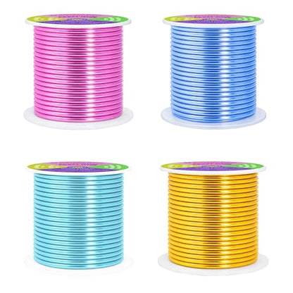 8 Gauge Anodized Aluminum Craft Wire for Jewelry Making