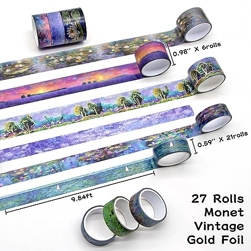 27 Rolls Washi Tape Set