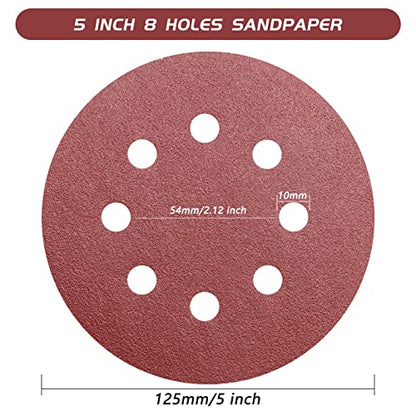 5 Inch 100 Grit Sanding Discs