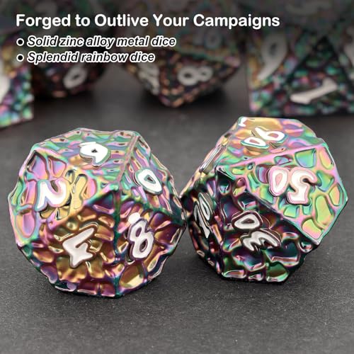 Metal DND Dice Set