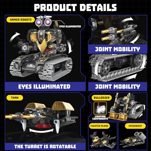 STEM Robot Building Kit for Kids Ages 6