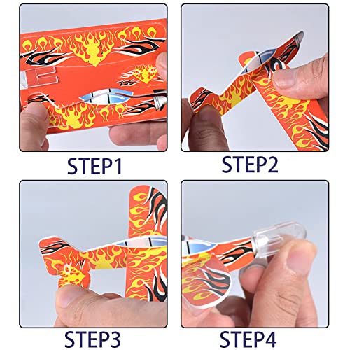50 Pcs Foam Gliders Planes Toys for Kids (50 Count)