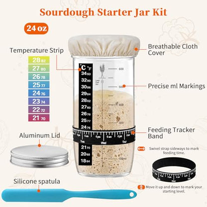 38Pcs Sourdough Bread Baking Supplies
