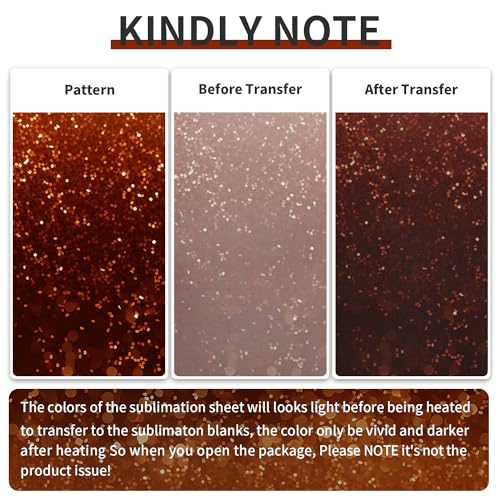 Red Sublimation Transfer Sheets for Heat Press Machine