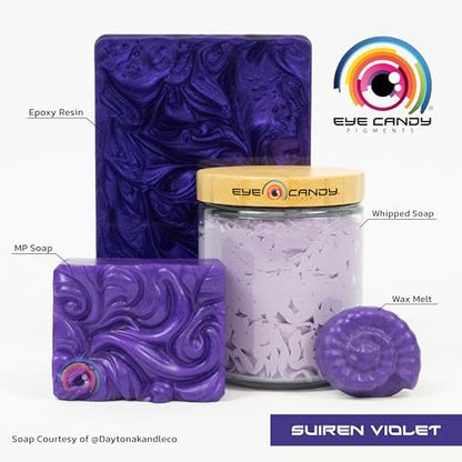 Premium Mica Powder Pigment “Suiren Violet”