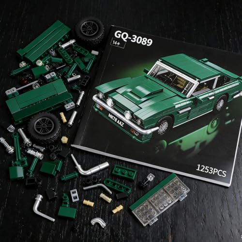 Classic Muscle Sports Racing Car Building Set (1253 Count)