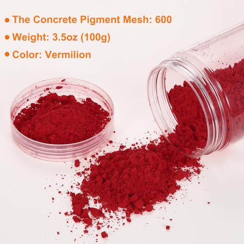 Iron Oxide Powder Concrete Pigment 600 Mesh 3.5oz (28.2 Ounce)