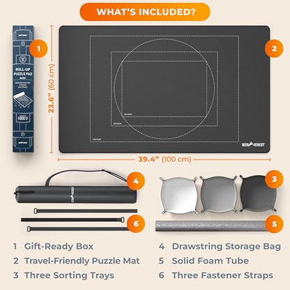Jigsaw Puzzle Mat Roll Up