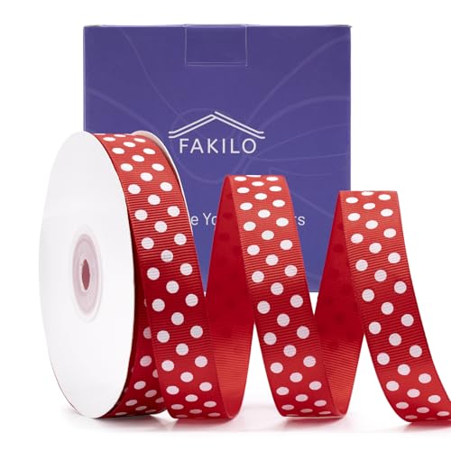 Polka Dot Grosgrain Ribbon 3