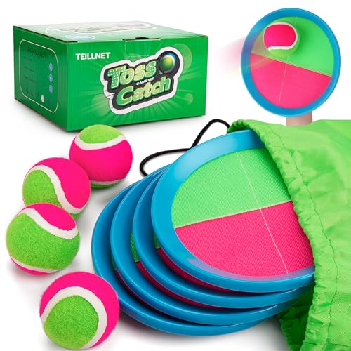 Toss and Catch Ball Set Upgraded (8 Count)