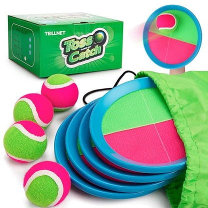 Toss and Catch Ball Set Upgraded (8 Count)