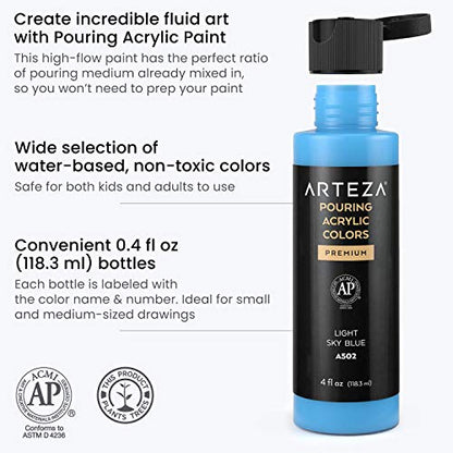 Acrylic Pouring Paint Set (32 Fl Oz)