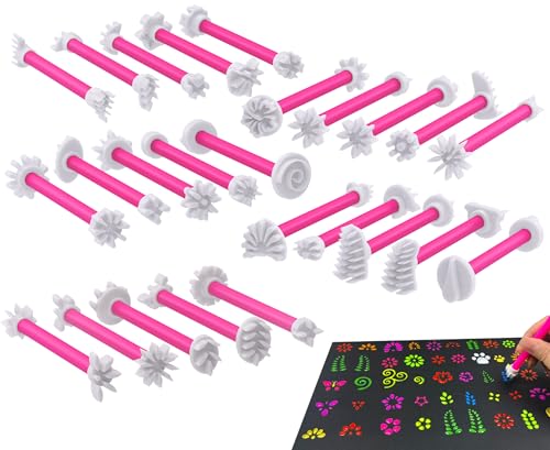 Flower Petal Tools for Dot Painting