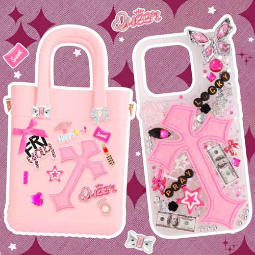 2380 Pcs Junk Phone Case Charms Kit for Customizing DIY Cases