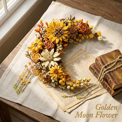 Gloden Moon Flower Building Set
