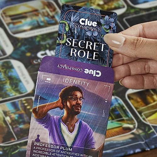 Clue Conspiracy Board Game for Adults and Teens