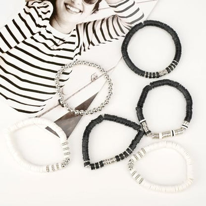 3000 Pcs Clay Beads Bracelets for Women Adults (3000 Count)
